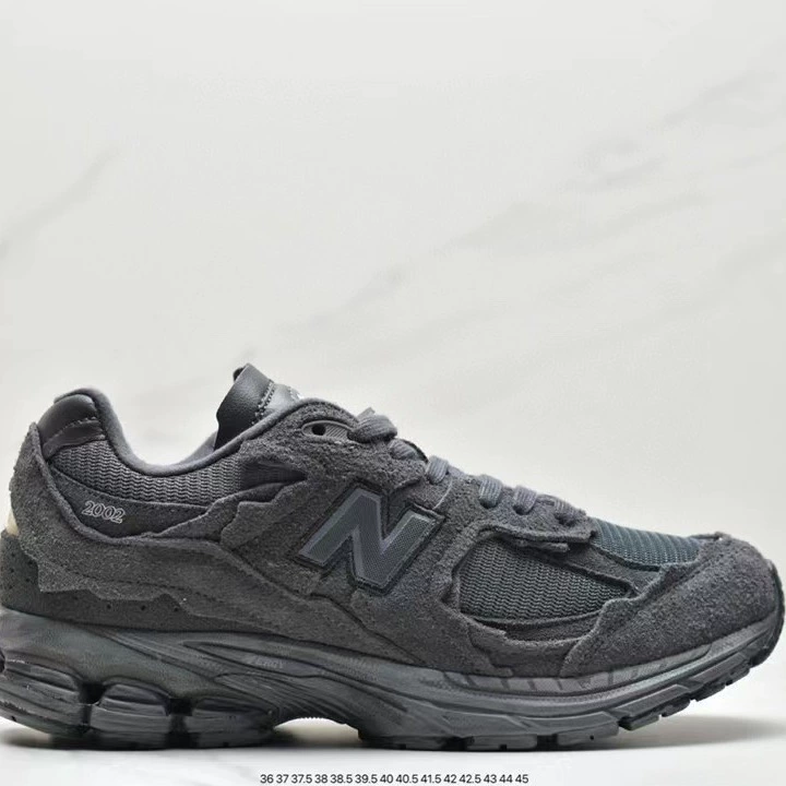 Кроссовки женские, мужские, nb2002r, серые, Yuanzu, кроссовки ретро, для пап, фирменный уровень Putian, чистые, оригинальные, прямые