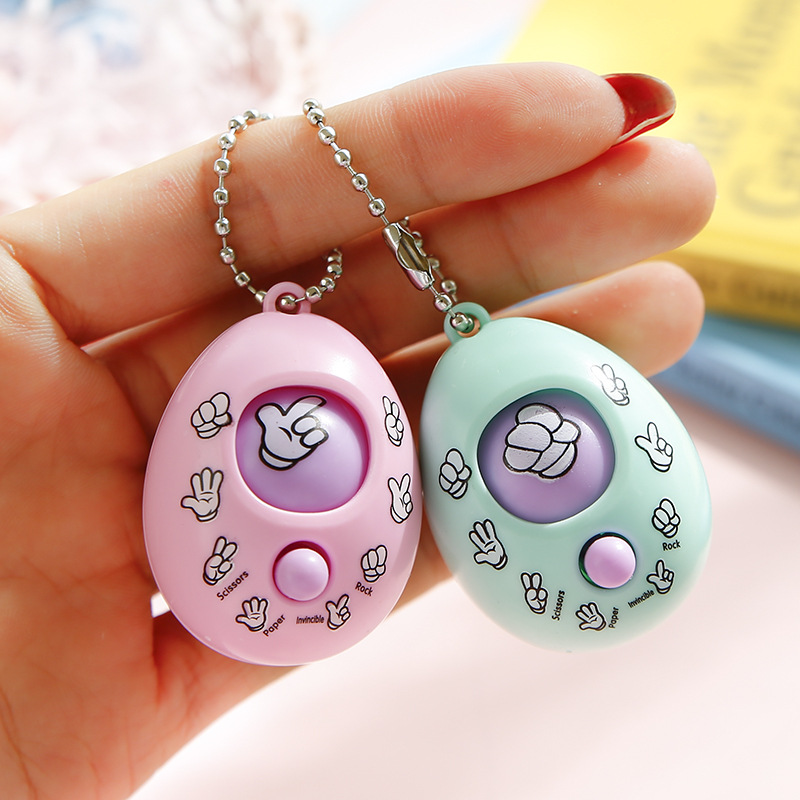 Tijeras Piedra de juguete de boxeo huevo TikTok mismo nuevo exótico niños y niñas de juguete puesto de regalo creativo en línea regalo rojo