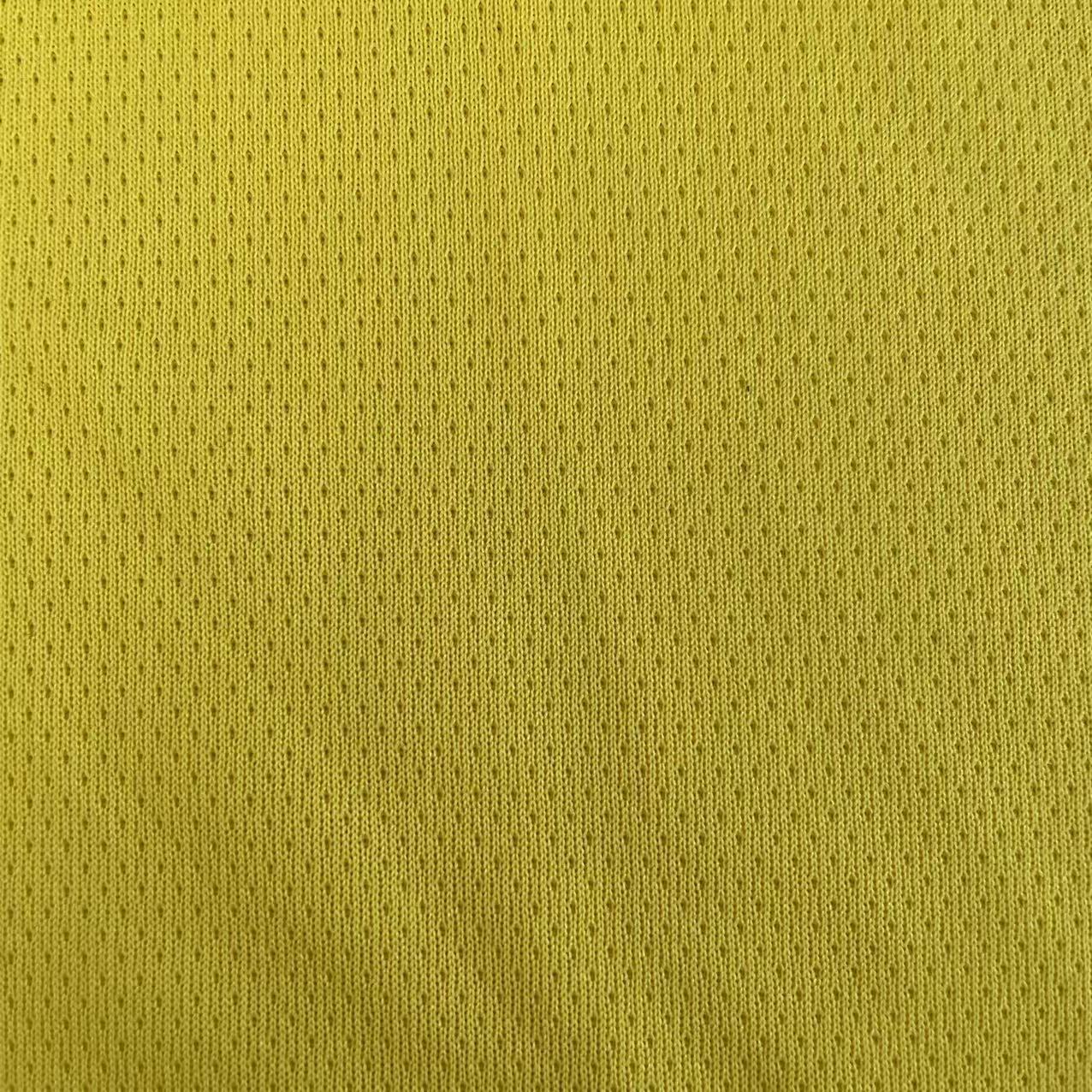 涤纶网眼布140g75D纬编星点布吸湿速干排汗运动服T恤面料网孔