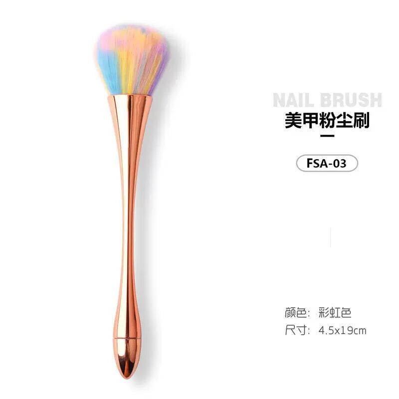 Amazon マニキュアツール ダストブラシ ホーンブラシ ネイルブラシ 小腰メイクブラシ ブラッシュファンデーションブラシ|undefined