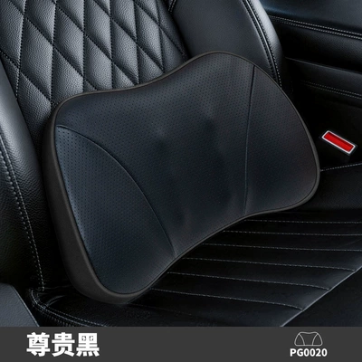 Foam Backrest Pillow, Essential Car – Waist support - noble-black-pg0020-single-piece