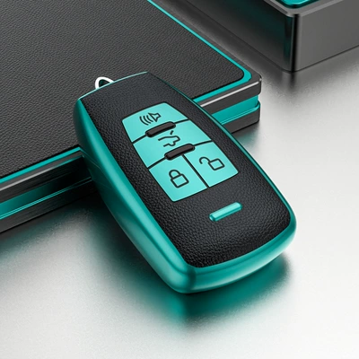 Car key bag: Personalized Buckle All-Inclusive High-End Men's and - baic-light-grass-greensingle-shell-all-inclusive-anti-fall