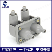 牙科牙椅综合机强弱吸过滤器双集污杯带过滤网强吸弱吸过滤器配件
