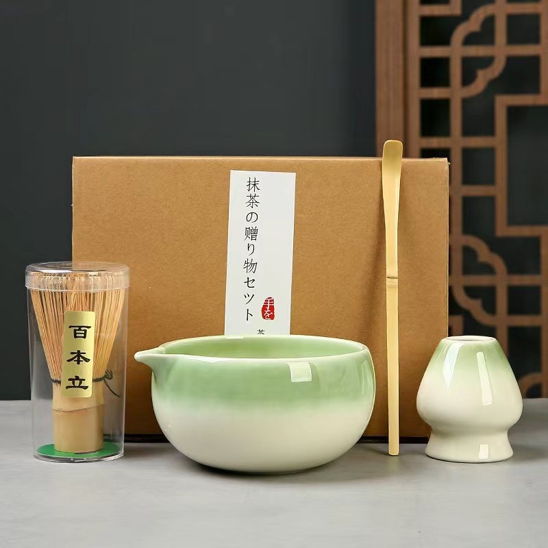 Cepillo de té de matcha de 100 centavos de matcha