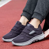 2025 Новые широкие слетные Velcro обувь для ходьбы для круглый год комфорт подушки подошвы, родительская обувь