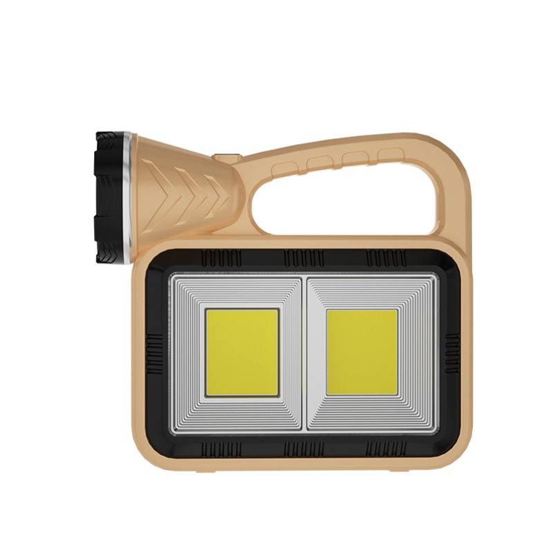 Transfronteriza llama solar lámpara portátil al aire libre camping patrulla impermeable linterna portátil trabajo reflector