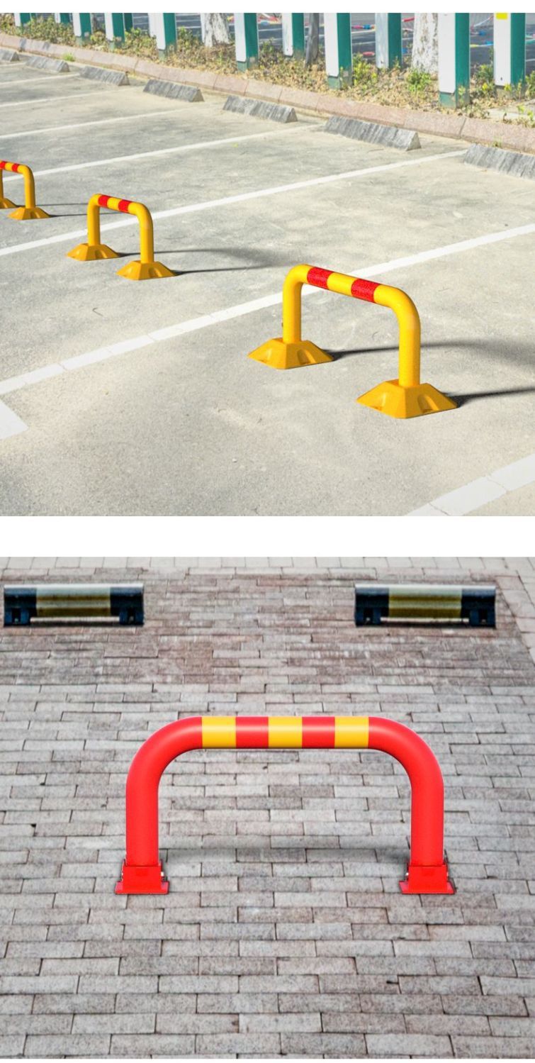Thickened gantry parking space ground lock parking pile parking lock car garage anti-occupation anti-collision anti-pressure pile