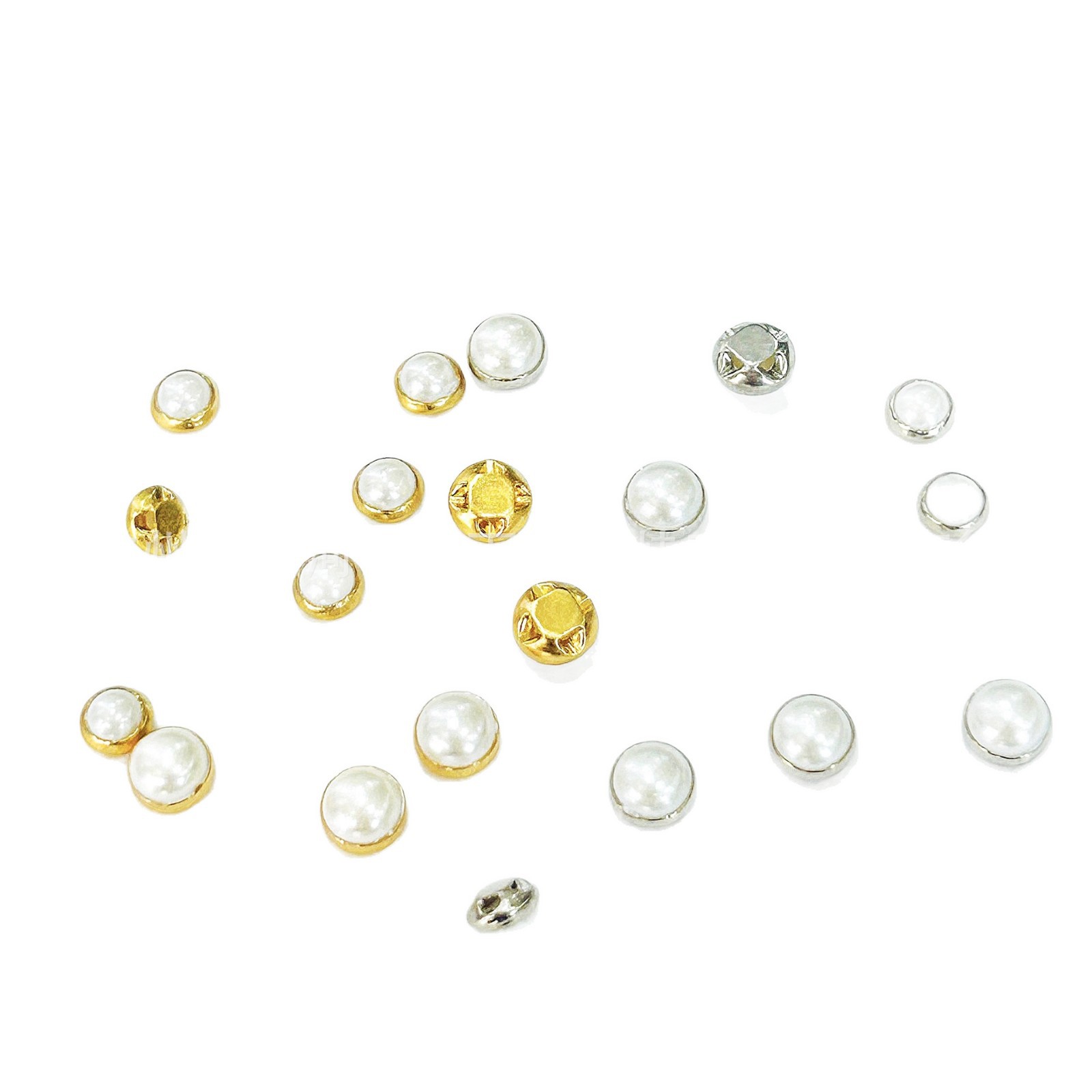 4mm 5mm真珠のボタンの小さいミニの子供用の装飾のボタンのbjdの小さい布のob11の子供の服のボタンの小さいサイズ