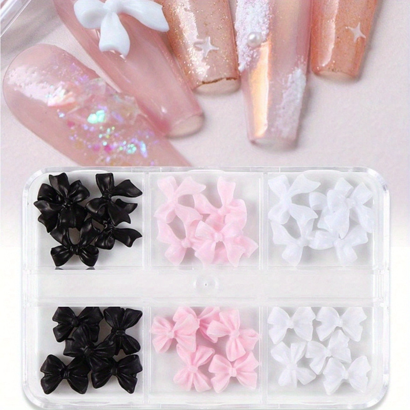Cruz-frontera popular remache de uñas joyería no se desvanece mezclado 6-rejilla de metal largo hueco estrella Luna decoración de uñas