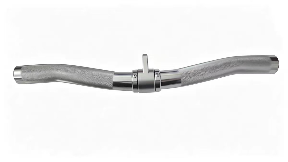 Buffalo bending bar pull-down alto mango de pájaro pequeño pórtico accesorios de equipos de fitness barra de tracción hueca de aleación de aluminio