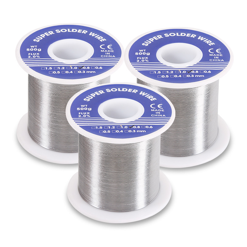 厂家批发200g300g500g松香药芯焊锡丝含铅免清洗焊锡线焊锡丝