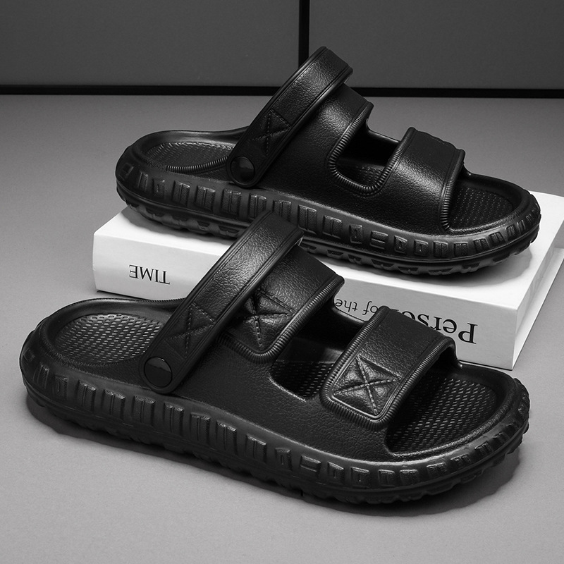 Sandalias para hombres de verano nuevas zapatillas de playa casuales simples zapatillas antideslizantes EVA zapatillas para hombres