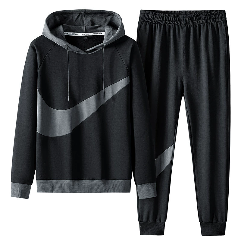 Оптовая продажа красный красный мужской спирали трикотажный спортивный костюм хлопасти брюки брюки летняя взрывная модель выглядит дик