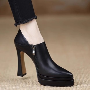 2025���¿�11.5cm�W����ˮ̨��Ƥ���^��Ь�ָ����m������机�ɫŮ
