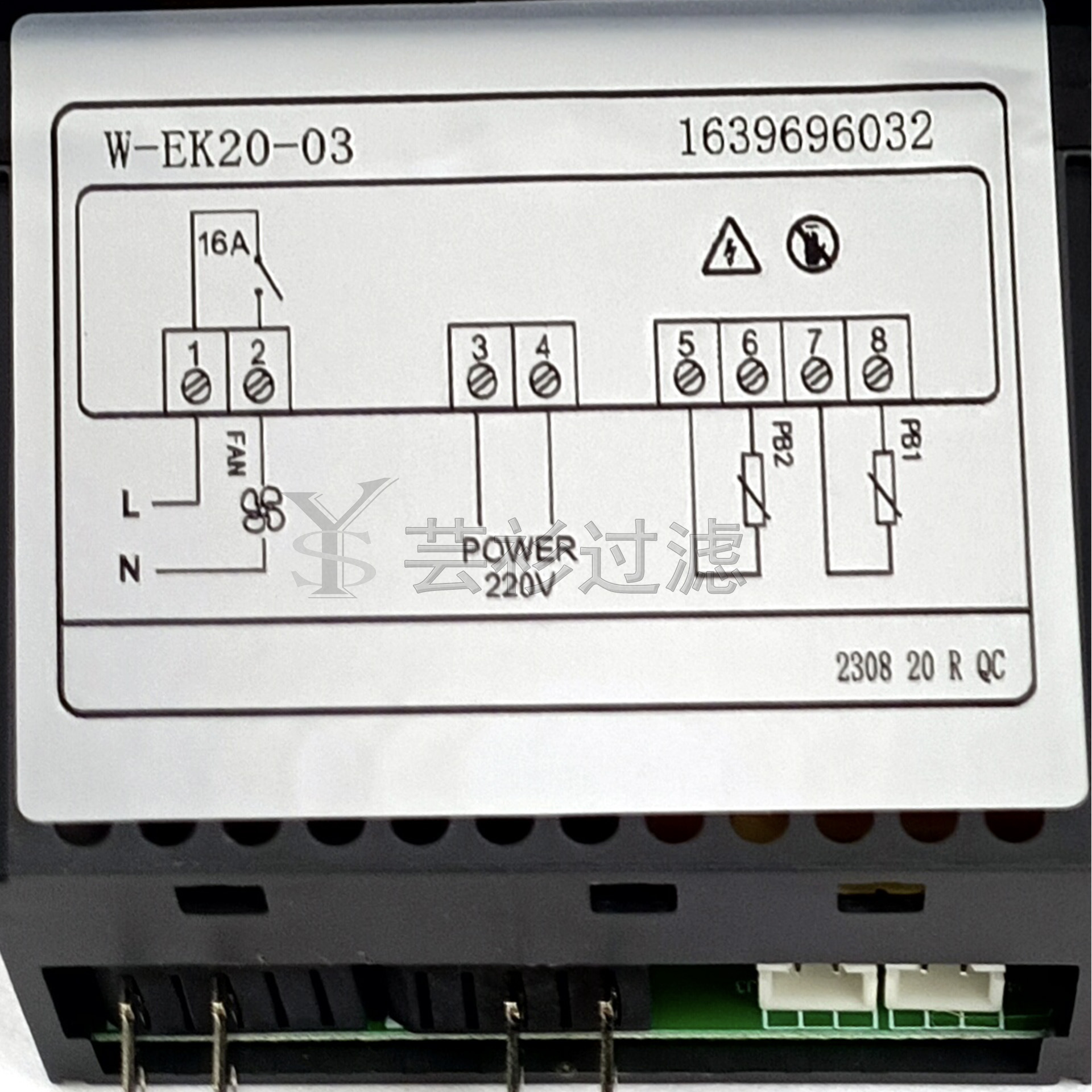 供应面板控制器W-EK20-03适用螺杆空压机控制面板1639696032