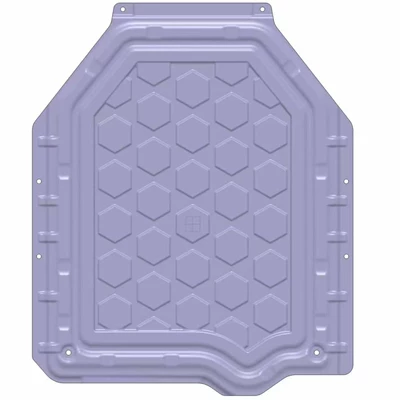 model, new chassis armor, Underbody protection plate/engine baffle