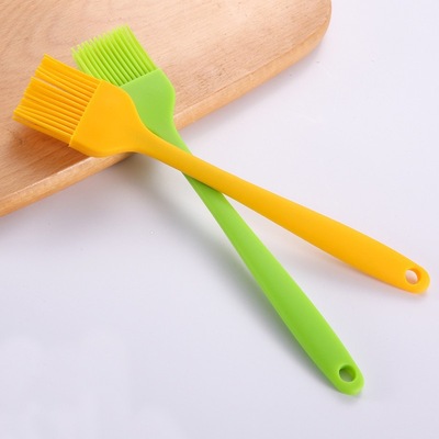 烧烤油刷子厨房烙饼食用烘培毛刷煎饼家用耐高温3只装颜色随机|ms