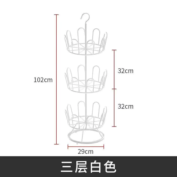 Three layers of flagship model in white (24 shoes)
