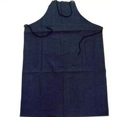 Self-produced and sold neck strap oil and stain resistant denim apron