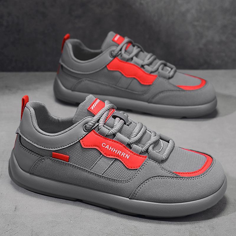 阿甘鞋德训鞋复古百搭网面休闲登山板鞋潮鞋四季男鞋