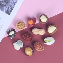 仿真坚果食玩红枣 创意手工树脂饰品配件 钥匙扣手机链挂件材料