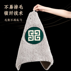 New Chinese style cake velvet bathroom thickened floor mat bathroom bedroom shower door non-slip foot mat absorbent mat