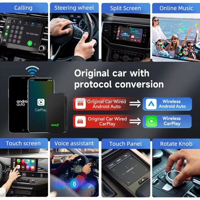 Carplay Car Interconnection – Simsiz CarPlay və Android Auto