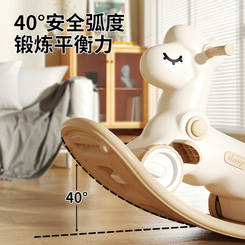 卸売子供のおもちゃ屋内ホームベビー 1 歳の誕生日ギフトギフトボックスベビー多機能ロッキングキャリッジ