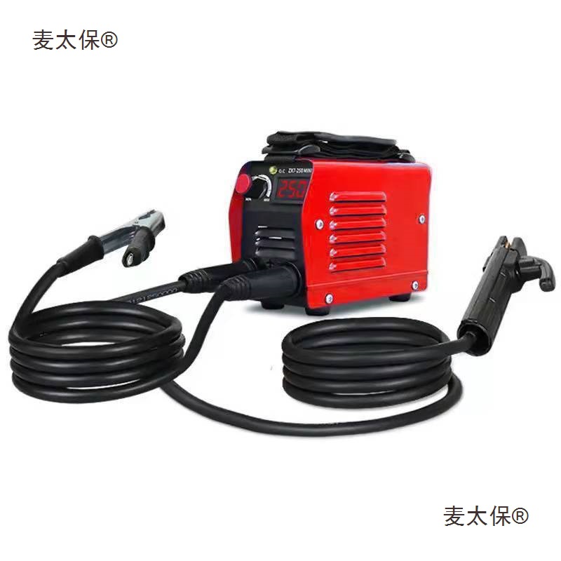250电焊机家用220V小型全铜自动便携背带式全套配件直流全麦太保