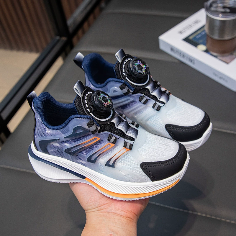 Breathable children's sports shoes for boys, casual footwear, autumn, trend of season, soft sole