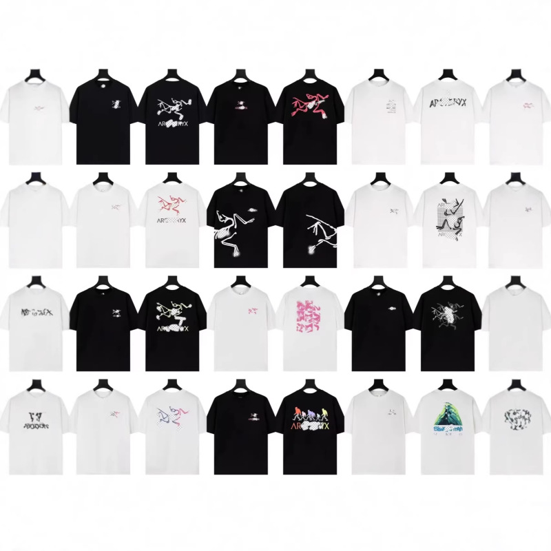 {Quality-Verified} Can Be Scanned for Code 26Ss Cross-Border Niaojia Spring/Summer High-Quality Couple's Round-Neck Casual Sports T-Shirt