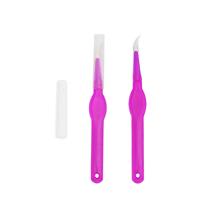 Трансграничный хит продаж маркировочный нож Розовый инструмент для зачистки проводов Инструмент для зачистки ниток инструмент для зачистки ниток одежды с крышкой локтевой нож для маркировки
