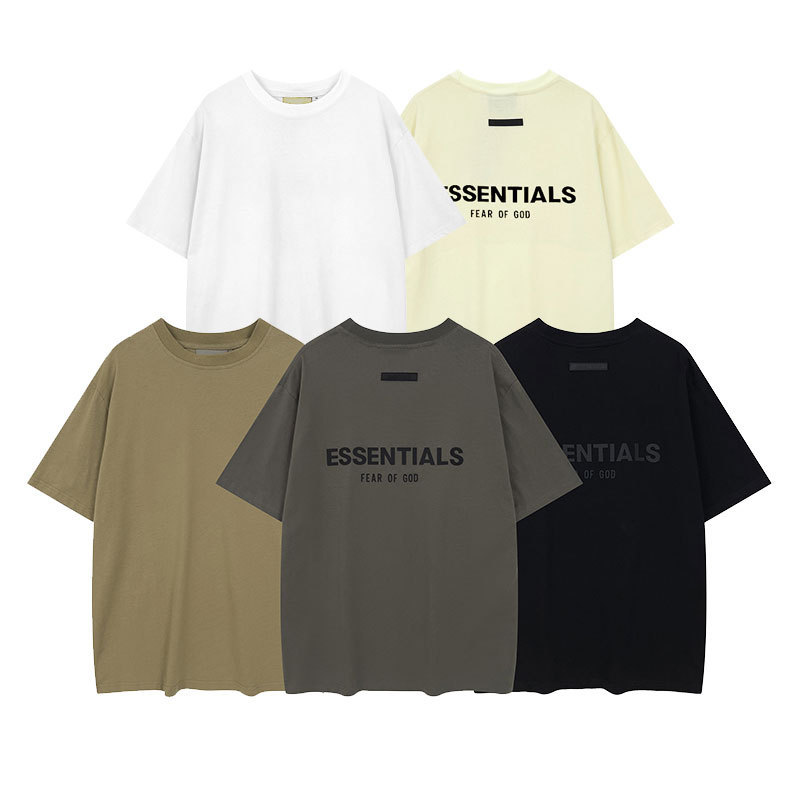 Item Thumbnail for A small amount of wholesale essentials letters high street trend loose hip-hop male and female couple FOG short-sleeved T-shirt wholesale