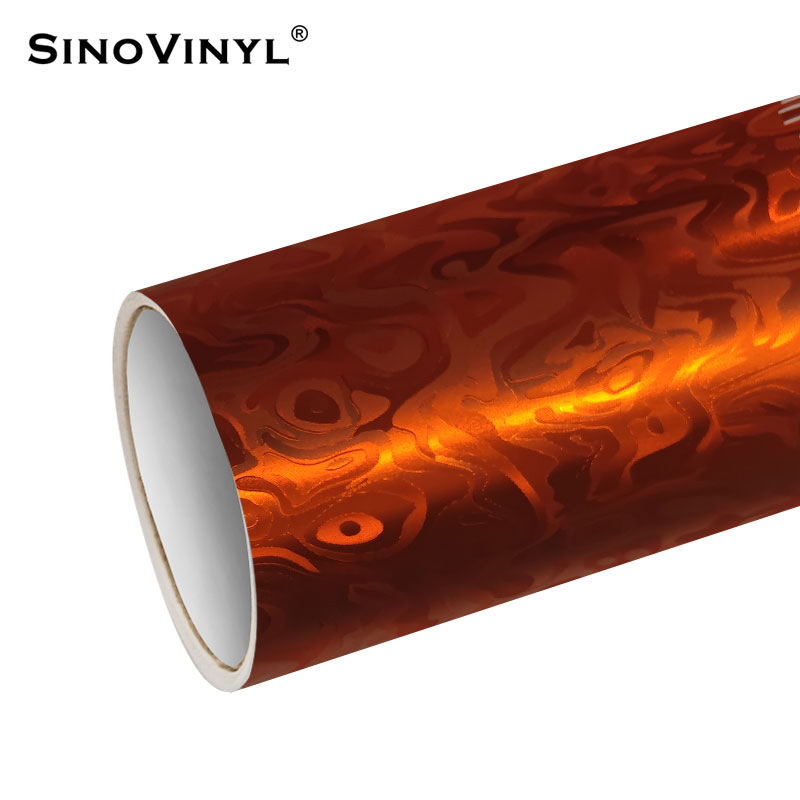 PET de alta definición galvanizado cosmic estriado de fibra de carbono espejo retrovisor decoración pegatinas de película de cambio de color de automóvil pegatinas de película de cuerpo