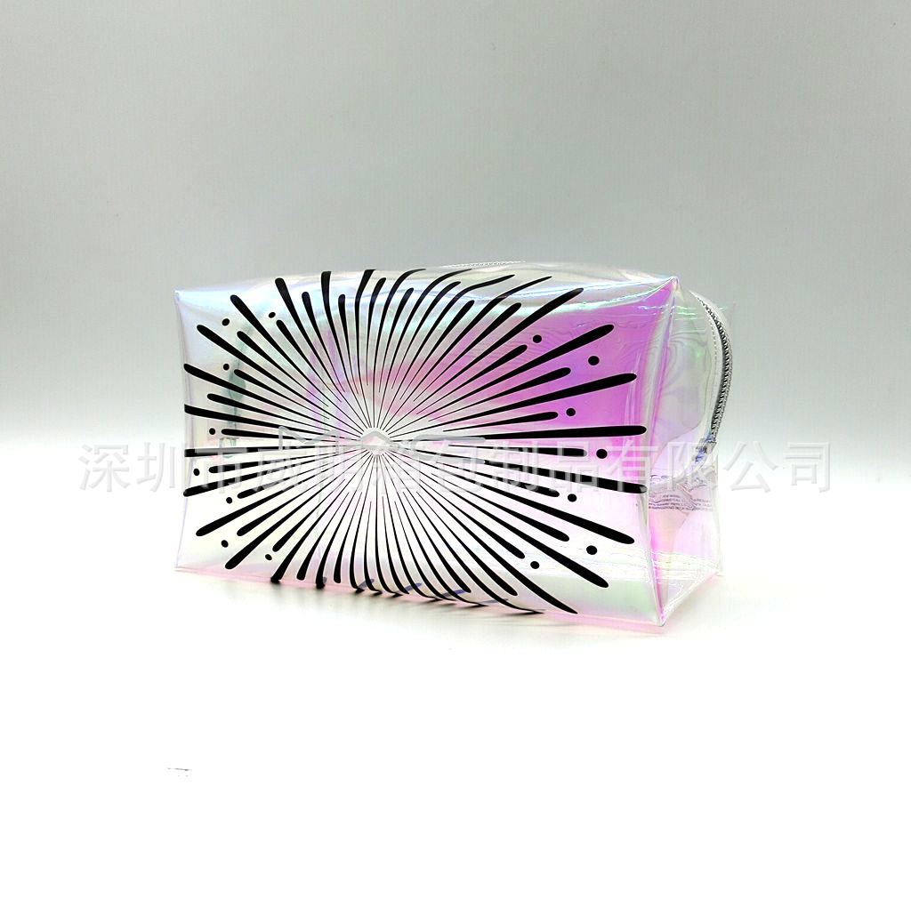 �����¿�PVC�òʷ�ɫ��ױ�� �������� ϴ�� ���λ�ױ��