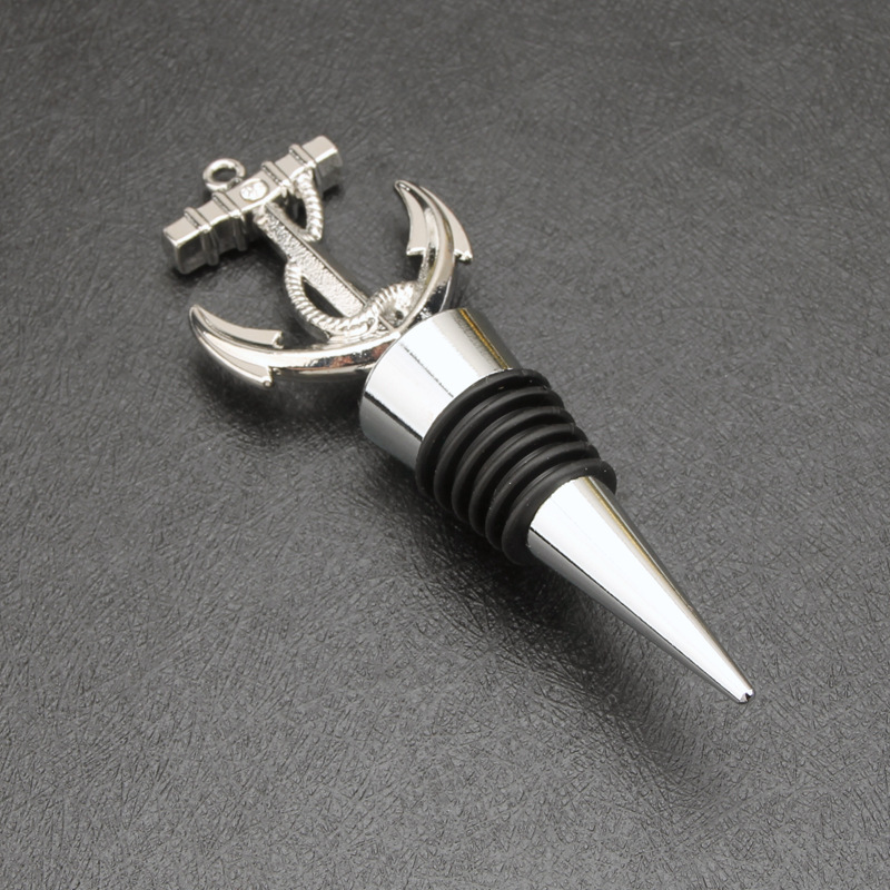 Tapón de botella de vino tinto tapa de aleación love regalo de boda estrella de mar en forma de corazón copo de nieve arte de preservación hermético juego de vino transfronterizo