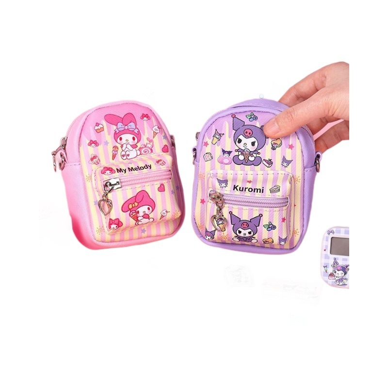 ミニ小さなスクールバッグシミュレーション小さな文具セットミニチュアミニ小さなおもちゃクロスボディバックパック女の子のためのミニ小さなおもちゃ|undefined