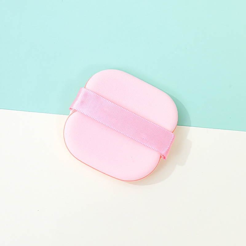 Fábrica personalizada ultra suave almohadilla de aire de doble cara seca y húmeda no de látex polvo de esponja de maquillaje no se come polvo de maquillaje
