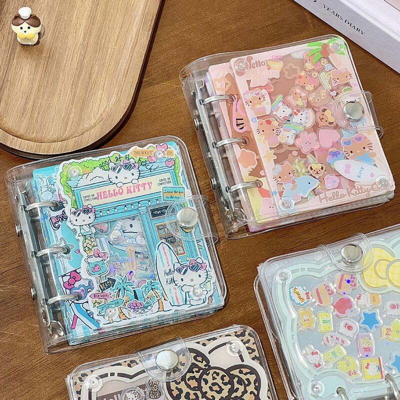 可爱helloKitty摇摇乐卡册三丽鸥家族亚克力收纳本合计高颜值卡册|undefined
