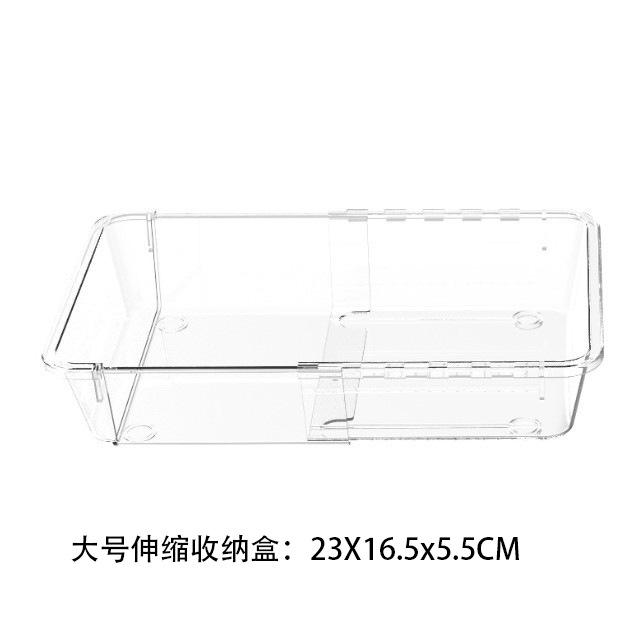 Caja almacenamiento integrada con cajón punto , partición transparente escritorio, papelería, s diversos, organización cosméticos el hogar