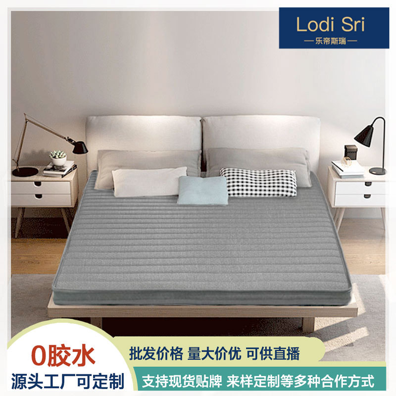 Brown Mattress Mattress Hard Brown Mattress Spine Protector Handmade Coconut Palm Kidsren's Tatami Glue-Free Environmentally Friendly Foldableing Waist Mattress