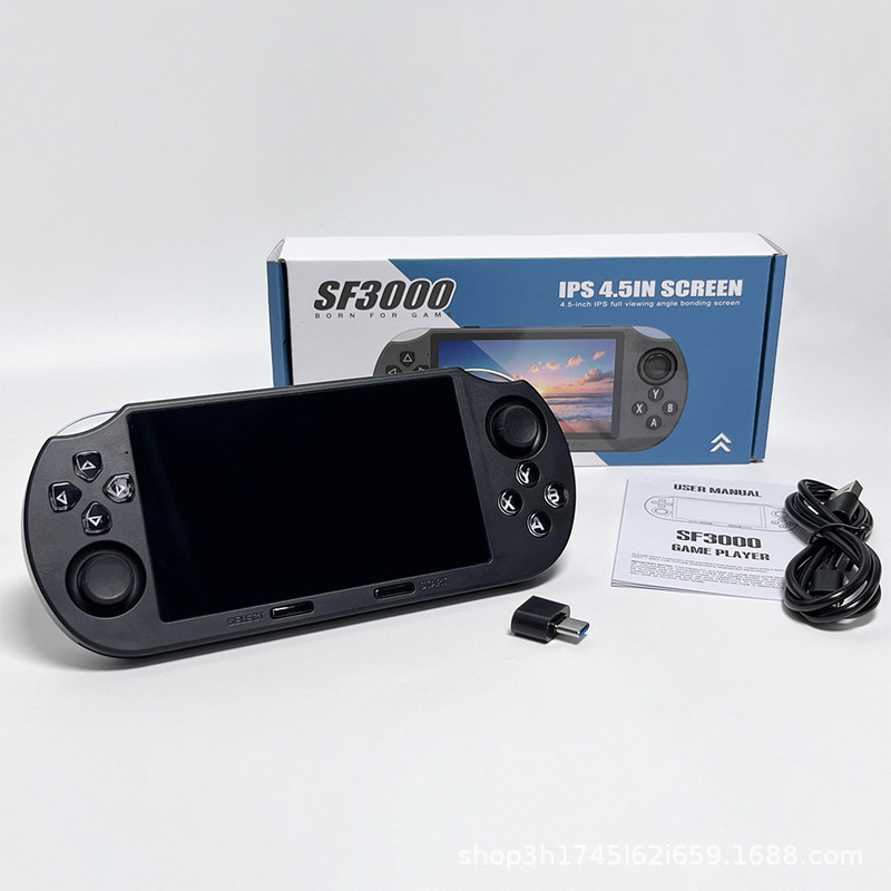 クロスボーダーSF3000携帯電話4.5インチ超大画面無線ダブルスハンドルゲーム機スクリーンダブルロッドゲーム機|undefined