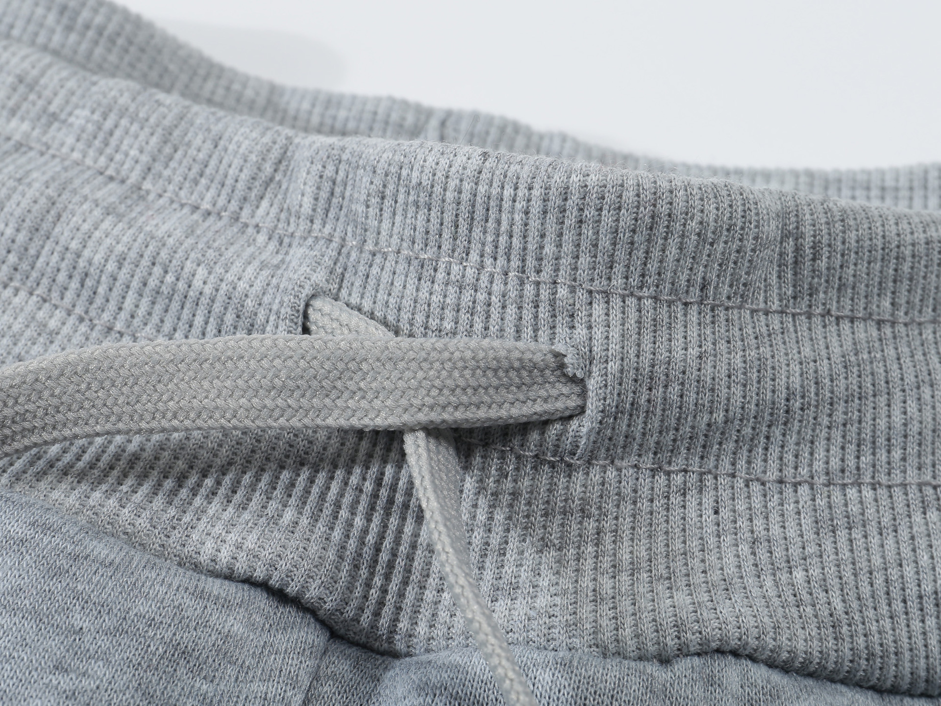 Men's Sports Solid Color Polyester Rib-knit Active Bottoms Straight pants Moto display picture 5