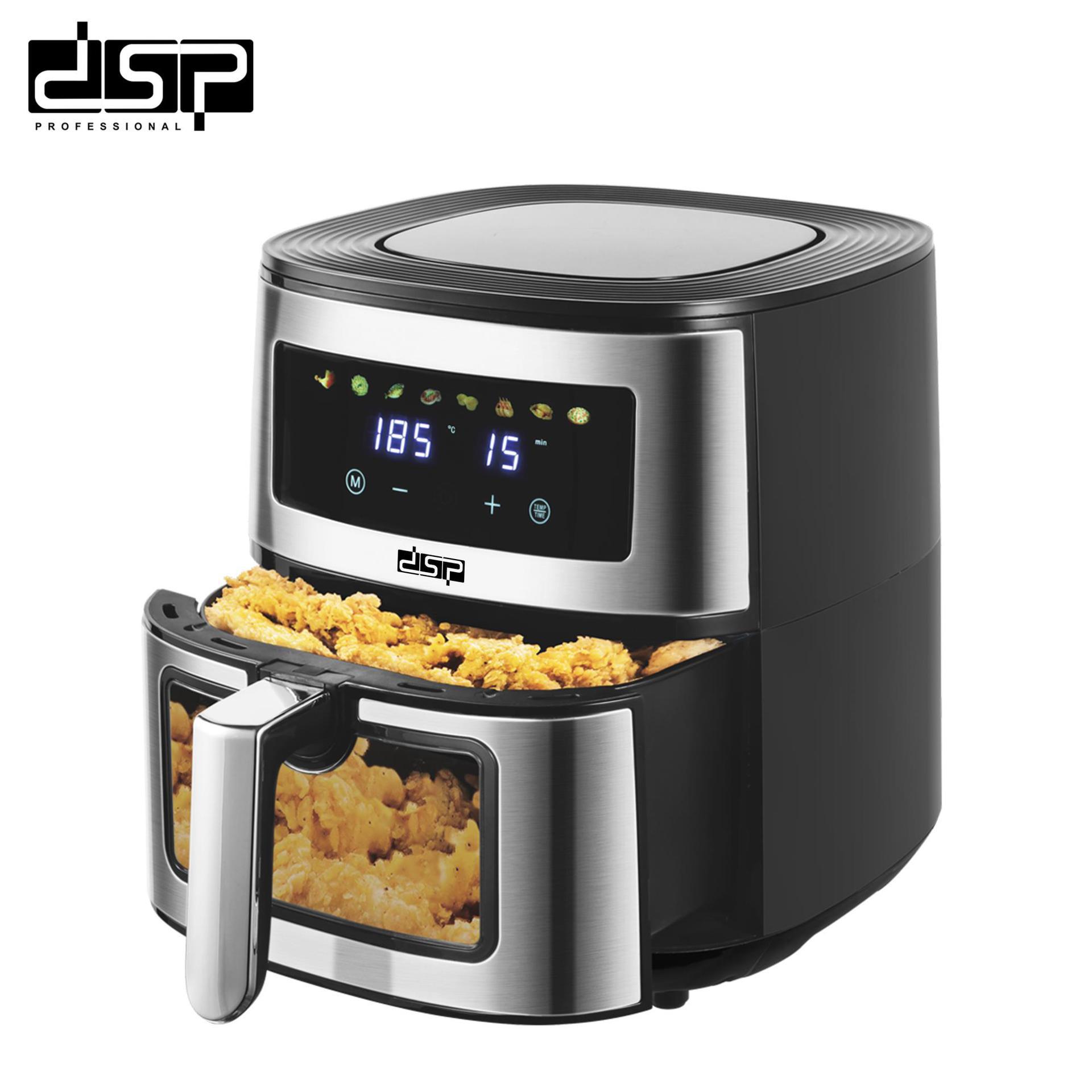 DSP/Dansong Air Fryer Household Visual Large Capacity 5.5L Oven Air Electric Fryer All-in-One