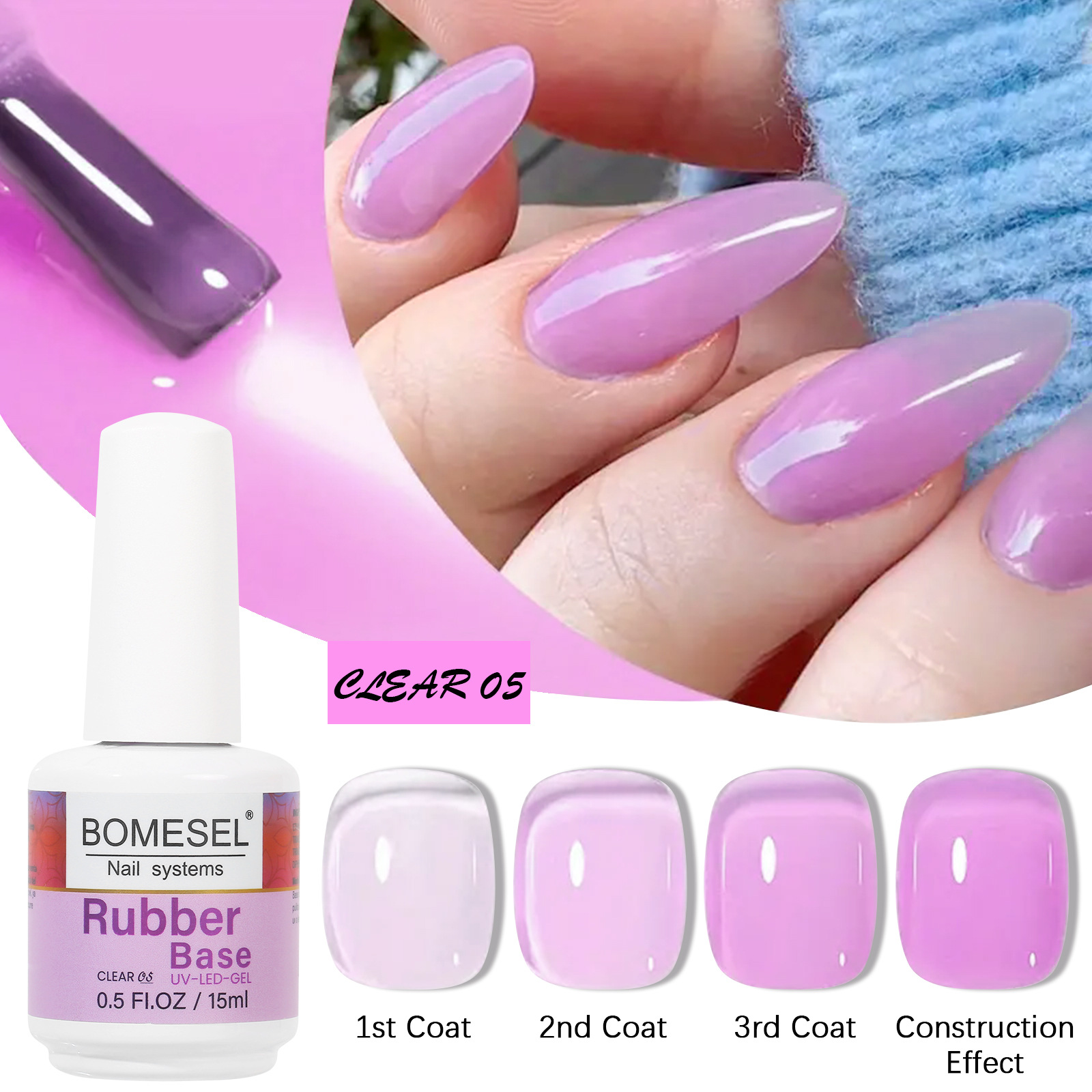 Explosiones transfronterizas imprimación de goma de manicuras populares en Europa y América imprimación puede ser contratada por el comercio exterior esmalte de uñas kg paquete