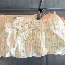 纯棉睡衣女夏季新款短袖短裤可爱卡通小熊甜美少女家居服套装