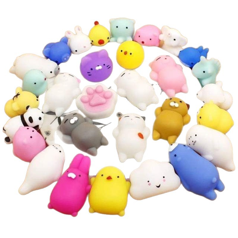 Animal dumplings pinch music Japanese and Korean novelty creative student small gift decompression seal doll vent toy Animal dumplings pinch music Japanese and Korean novelty creative student small gift decompression seal doll vent toy