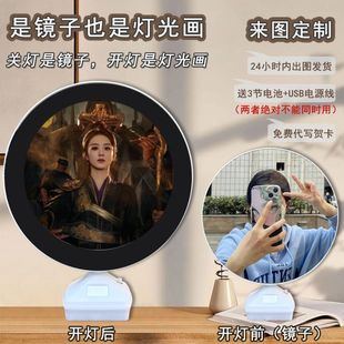Round Magic Mirror and Phoenix Travel Zhao Liyinglin Renews Surrounding Creative Atmosphere Decoration Platform to Send Gifts to Friends