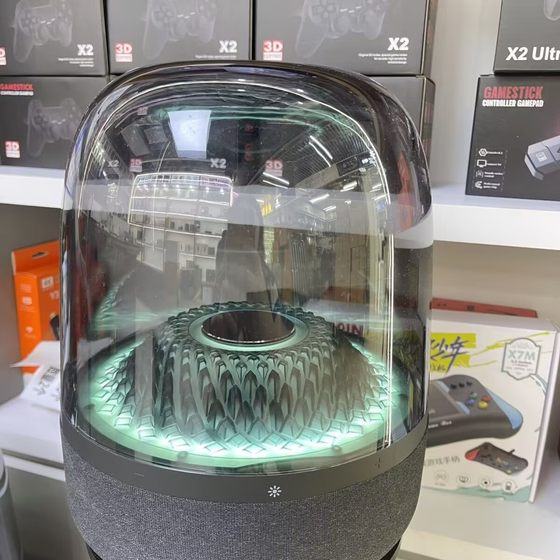 Huaqiang North KD18 Bluetooth Speaker Subwoofer Computer Glass 33rd Generation Harman Audio 1.1 Plug-in Style