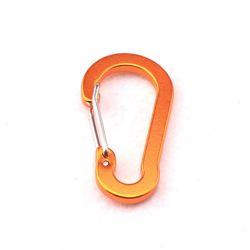 Alta calidad N ° 5 S-tipo aleación de aluminio hebilla de resorte 5 establece embalaje opp